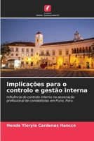 Implicações para o controlo e gestão interna 6205608200 Book Cover