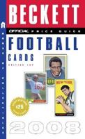 The Official Beckett Price Guide to Football Cards 2008, 27th Edition 0375722386 Book Cover