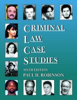 Criminal Law Case Studies 1647085209 Book Cover