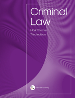 Criminal Law 1838166467 Book Cover