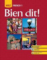 Bien Dit: French 1 0030398886 Book Cover