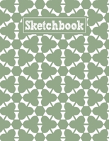 Sketchbook: 8.5 x 11 Notebook for Creative Drawing and Sketching Activities with Unique Geometric Themed Cover Design 1659816335 Book Cover