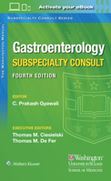 The Washington Manual Gastroenterology Subspecialty Consult 1975113306 Book Cover