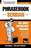 English-Serbian phrasebook and 250-word mini dictionary 1784924059 Book Cover