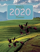 Weekly 2020 Planner: Professional Simple Journal 52 Weekly and Monthly: Life Organizer Track Yours Days 2020 Calendar Year Day Planner (January 2020 - December 2020) 1655603507 Book Cover