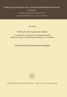 Untersuchung Des Feinstanzvorganges 3663064689 Book Cover