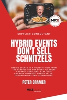 Hybrid Events Don't Sell Schnitzels: Hybrid Events in a Holistic View from the Perspective for Event Planners and Mice Suppliers. Strategic Changes To B0CVLRVJLS Book Cover