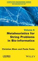 Metaheuristics for String Problems in Bio-Informatics 1848218125 Book Cover