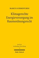 Klimagerechte Energieversorgung Im Raumordnungsrecht 3161535170 Book Cover