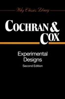 Experimental Designs 0471545678 Book Cover