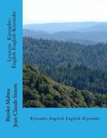 Lexicon: Kiyombe-English English-Kiyombe 1974277992 Book Cover