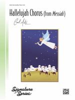 Hallelujah Chorus Messiah Handel Beginner Piano Sheet Music 0739091514 Book Cover