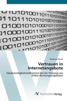 Vertrauen in Internetangebote 363941232X Book Cover