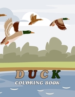 Duck Coloring Book: An Adult Duck Coloring Pages of 40 Zentangle Ducks and Geese, Cute adult coloring book for duck owner with Henna, Paisley and Mandala Style Patterns ! B09DN1DT1S Book Cover
