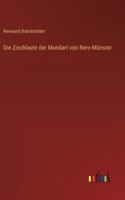 Die Zischlaute der Mundart von Bero-M�nster 3368447149 Book Cover