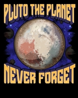 Pluto The Planet Never Forget: Pluto the Planet (1930-2006) Never Forget Planetary Science 2020-2021 Weekly Planner & Gratitude Journal (110 Pages, 8" ... Moments of Thankfulness & To Do Lists 167254758X Book Cover
