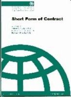 FIDIC Short Form of Contract 2884320245 Book Cover
