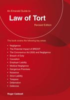 Guide to the Law of Tort 1802360891 Book Cover