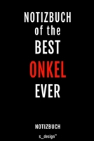 Notizbuch f�r Onkel: Originelle Geschenk-Idee [120 Seiten kariertes blanko Papier] 1709943866 Book Cover