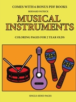 Coloring Pages for 2 Year Olds (Musical Instruments) 0244260850 Book Cover