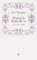 Hoping It Might Be So 0571243479 Book Cover