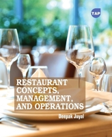 Restaurant Concepts, Management, and Operations 1779563353 Book Cover