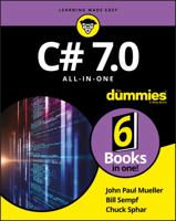 C# 7.0 All-In-One for Dummies 1119428114 Book Cover
