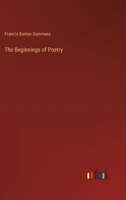 The Beginnings of Poetry 3368906399 Book Cover