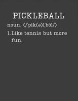 Pickleball: Gifts For Pickleball Players - 2020 Weekly Planner: A 52-Week Calendar (Definition, Humor) 1699052433 Book Cover