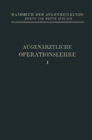 Augenarztliche Operationslehre 3662393239 Book Cover