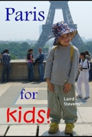 Paris for Kids (black and white edition) 1989454224 Book Cover