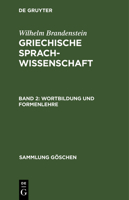 Wortbildung und Formenlehre 3111214117 Book Cover