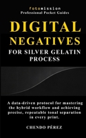 Digital Negatives for Silver Gelatin Process: A precise, data-driven system for producing calibrated digital negatives and predictable silver gelatin ... (Fotomission Professional Pocket Guides) B0GZN9KHZF Book Cover