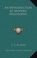 Introduction to Modern Philosophy 0766193942 Book Cover