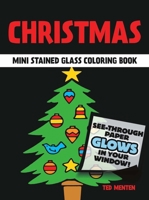 The Little Christmas Stained Glass Coloring Book 0486257347 Book Cover