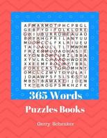 365 Words Puzzles Books: Large Print Games Word Find Word Search Fun Games 1548338249 Book Cover