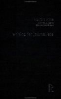 Writing for Journalists 0415184452 Book Cover