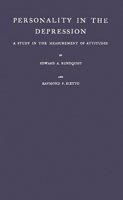 Personality in the Depression: A Study in the Measurement of Attitudes 0837159032 Book Cover