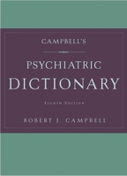 Psychiatric Dictionary 0195052935 Book Cover