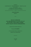Vie Et Conduite Des Bienheureux Justes-Nus Et de Notre Saint Pere Zosime: Trois Traductions Georgiennes: T. 9042942274 Book Cover