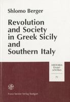 Revolution and Society in Greek Sicily and Southern Italy 3515059598 Book Cover