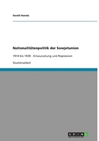 Nationalitätenpolitik der Sowjetunion 3638940713 Book Cover