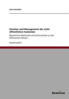 Struktur und Management der nicht öffentlichen Funknetze: Wesentliche Merkmale und Unterschiede zu den öffentlichen Netzen 3867468052 Book Cover