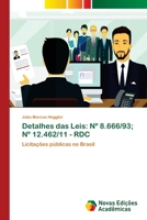 Detalhes das Leis: Nº 8.666/93; Nº 12.462/11 - RDC: Licitações públicas no Brasil 6202039086 Book Cover