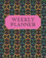 Autism Weekly Planner: 6 months Autism Planner Journal For Parents, Guardians and Care Givers To Set Goals, Track Appointments, Plan Activities, Milestones and Progress. 171245594X Book Cover