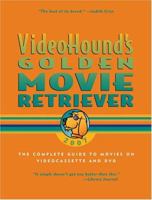 Videohound's Golden Movie Retriever 2007 0787689807 Book Cover