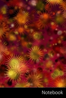 Notebook: スター、抽象的、背景、壁紙 ノートブック/ 日記 / ライティングブック / ノ 1702549461 Book Cover
