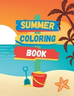 Children's Summer Coloring Book B0BYR88T9R Book Cover