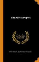 The Russian Opera 9357934731 Book Cover