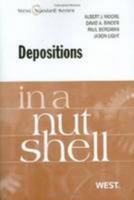 Depositions in a Nutshell 0314194894 Book Cover